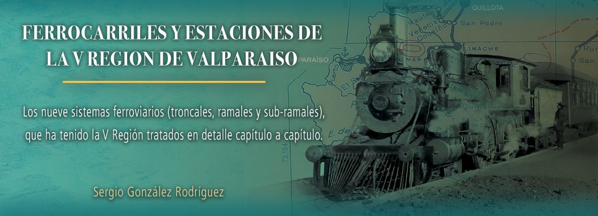 Portada Ferrocarriles y Estaciones de la V Región de Valparaíso